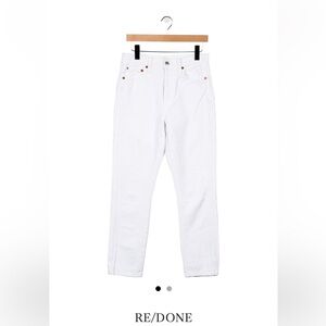 RE/DONE White Jeans